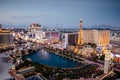 Bellagio Fountains on the Las Vegas Boulevard