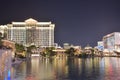 Bellagio Hotel and Casino, Las Vegas, metropolitan area, city, cityscape, reflection