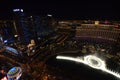 Bellagio Hotel and Casino, Las Vegas, metropolitan area, night, metropolis, city