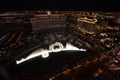 Bellagio Hotel and Casino, Bellagio, Westgate Las Vegas Resort & Casino, structure, night, sport venue, stage Royalty Free Stock Photo