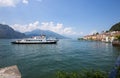 View of Bellagio, a small village on Como lake, Italy Royalty Free Stock Photo