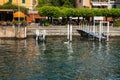 BELLAGIO ON LAKE COMO, ITALY, JUNE 15, 2014. View on coast line of Bellagio city on Lake Como, Italy. Lombardy region. Italian lan