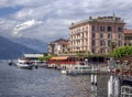 Bellagio lake view at Como Italy Royalty Free Stock Photo