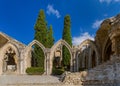Bellapais Abbey monastery - Kyrenia Girne Northern Cyprus Royalty Free Stock Photo