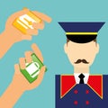 Bellboy and hotel digital apps design