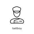 Bellboy icon from Hotel collection.