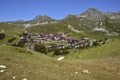 Belle Plagne village in France Royalty Free Stock Photo