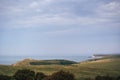 Belle Tout Lighthouse at Beachy Head, Chalk cliffs near Eastbourne East Sussex, England UK Royalty Free Stock Photo