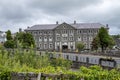 Belleek, Northern Ireland - 20 May 2022: The Belleek Pottery Works factory produces porcelain that is characterised by