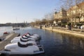 The Bellerive lake promenade of ZÃÆÃÂ¼rich city near Bellevue place and the opera