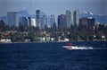 Bellevue WA Skyline Lake Washington Royalty Free Stock Photo