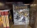 Bellevue, WA USA - circa July 2022: Close up, selective focus on Pathfinder books for sale inside a Barnes and Noble book store