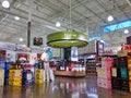 Shot of the inside displays of an Total Wine and More liquor and beer store, during the