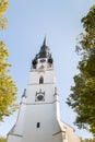 Bellfry of Catholic Parish Church in Spisska Nova Ves, Slovakia Royalty Free Stock Photo