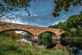 Bellingham Bridge over the North Tyne Royalty Free Stock Photo