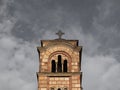 Bellower of a old medieval orthodox Christian church