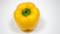 Bellpepper in white background or capsicum Royalty Free Stock Photo