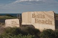 Bells Beach entrance Royalty Free Stock Photo