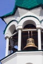 The bells in belfry of the city Korsun-Shevchenkivskyi, Ukraine.