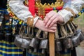 Bells belt of ritual dancer called Kuker Bulgaria