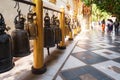 Bells in Buddhism temple, Thailand Royalty Free Stock Photo