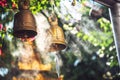 Bells in Buddhist temple