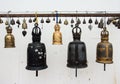 Bells in a Buddhist Thai temple