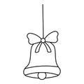 bells christmas sound ringing holiday joy line