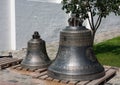 Bells. Holy Trinity St. Sergius Lavra. Sergiev Posad Royalty Free Stock Photo