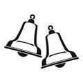 Bells icon , simple style