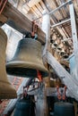 Bells mechanism of Cathedral of Mechelen