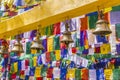 Bells and prayer flags