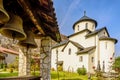 Bells by the Serbian Orthodox Monastery Moraca, Kolasin,Montenegro