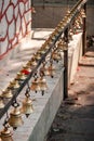 Bells of the Tal Barahi Temple. Royalty Free Stock Photo