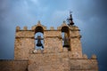 The Belltower Of The Cathedral Of monreale, Near Palermo, In The South Of Italy Royalty Free Stock Photo