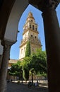 Belltower of the Cathedral Mosque of Cordoba, Spain