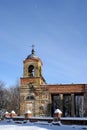 Belltower of church of Ekaterina in Lyalichi