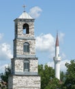 Belltower And Minaret Royalty Free Stock Photo