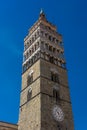 Belltower of Pistoia Cathedral, Tuscany, Italy