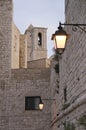 Belltowers Giovinazzo Cathedral. Apulia. Royalty Free Stock Photo