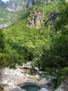 Bellunesi Dolomites National Park landsape Royalty Free Stock Photo