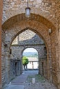 Belluno, Italy, Porta Ruga town gate Royalty Free Stock Photo