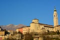 Belluno and Mount Serva Royalty Free Stock Photo