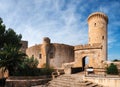 Bellver castle in Palma de Mallorca, Spain Royalty Free Stock Photo