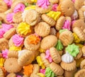 Belly Button Iced Gem Biscuits VI Royalty Free Stock Photo