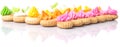 Belly Button Iced Gem Biscuits VIII Royalty Free Stock Photo