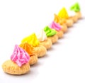 Belly Button Iced Gem Biscuits XII Royalty Free Stock Photo