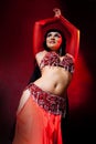 Belly dancer Royalty Free Stock Photo