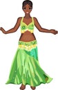 Belly dancer Royalty Free Stock Photo