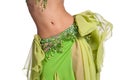 Belly Dancer Shaking her Hips Royalty Free Stock Photo